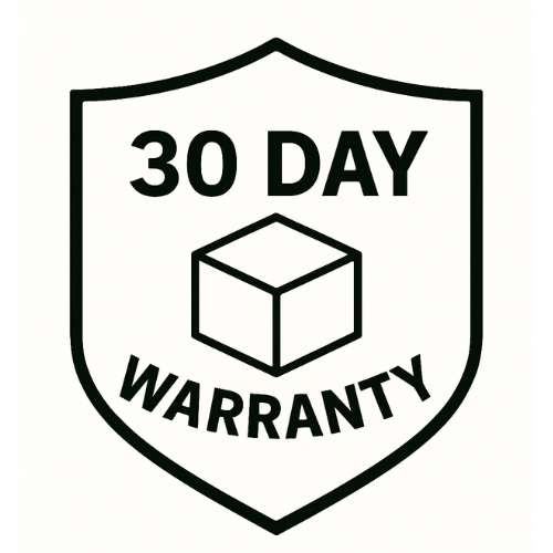 + 30-Day Warranty