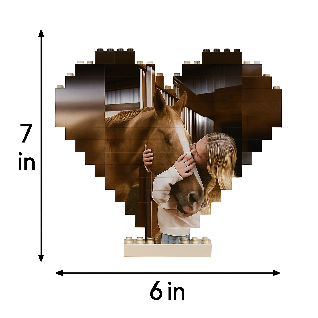 Stable Bricks - Customizable Horse Set